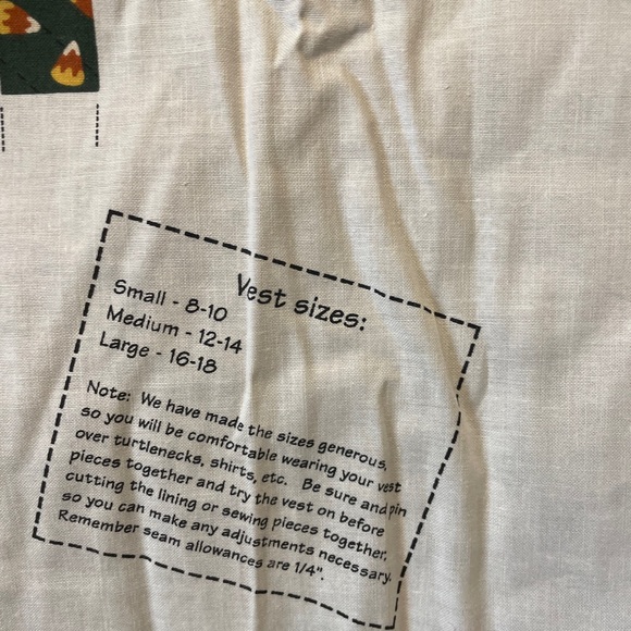 Halloween Vest by Leslie Beck “Which Witch & The Who” - Picture 8 of 11